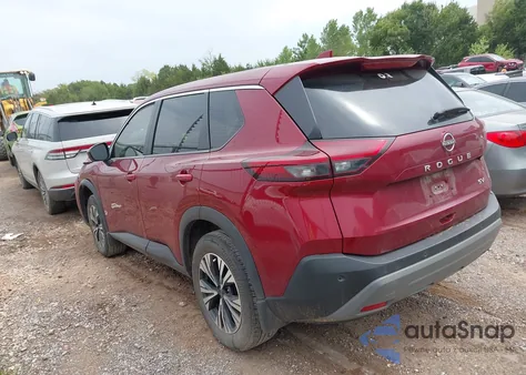 2023 Nissan Rogue Sv Fwd из США, поврежденный, VIN JN8BT3BAXPW013986